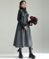 Bow Strap Wool Dress